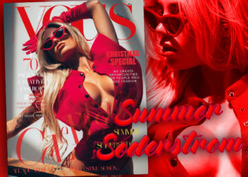 SUMMER SODERSTROM BECOMES A #HustleBootyTempTats SUPERMODEL, COVERS VOUS!