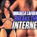MIKAELA LAFUENTE BREAKS THE INTERNET!